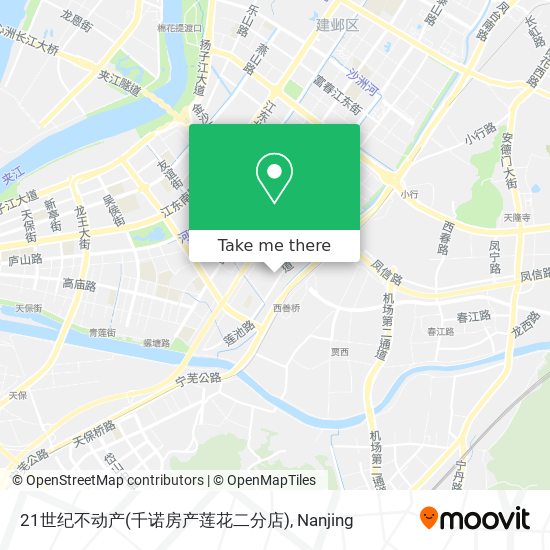 21世纪不动产(千诺房产莲花二分店) map