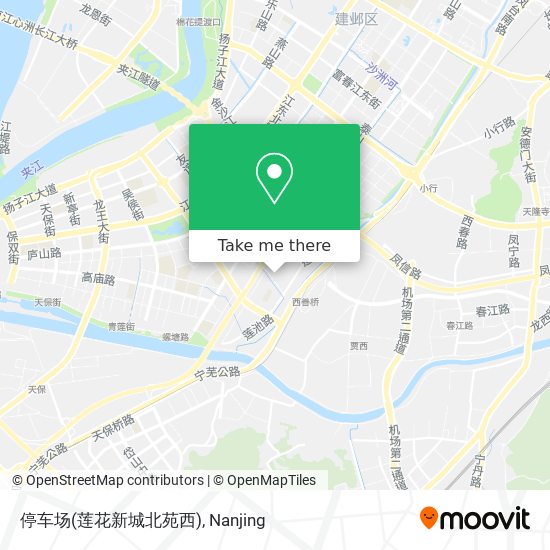 停车场(莲花新城北苑西) map