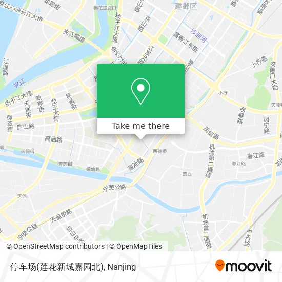 停车场(莲花新城嘉园北) map