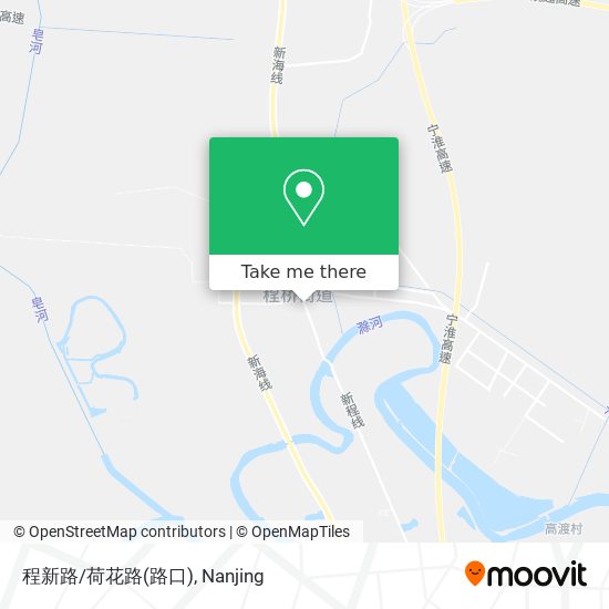 程新路/荷花路(路口) map