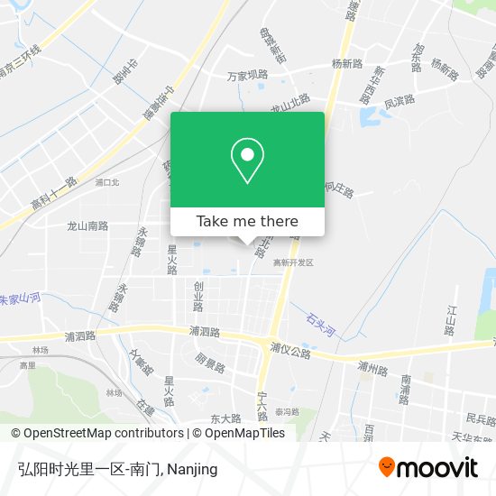 弘阳时光里一区-南门 map