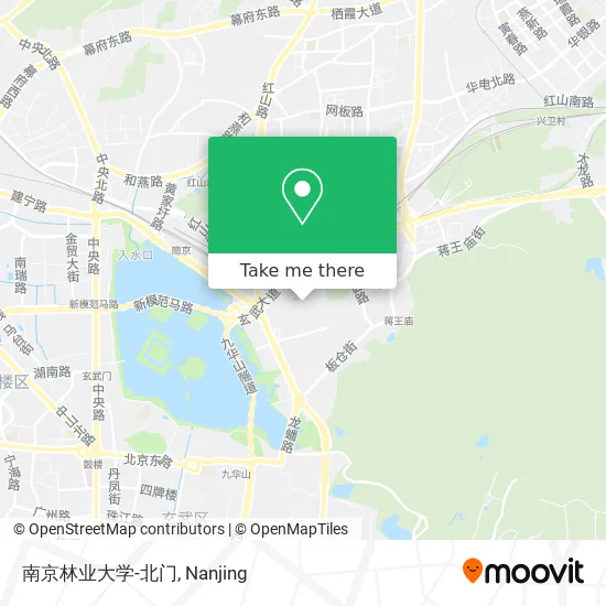 南京林业大学-北门 map