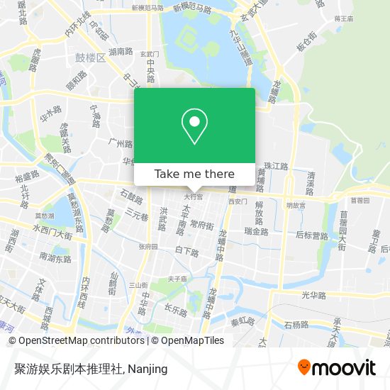 聚游娱乐剧本推理社 map