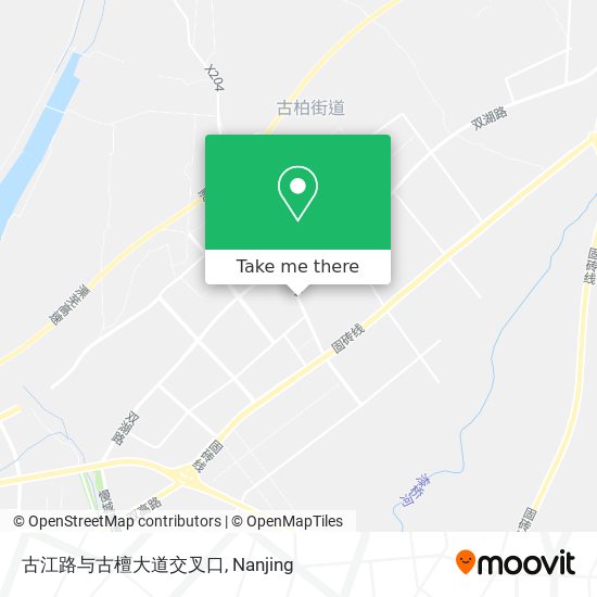古江路与古檀大道交叉口 map