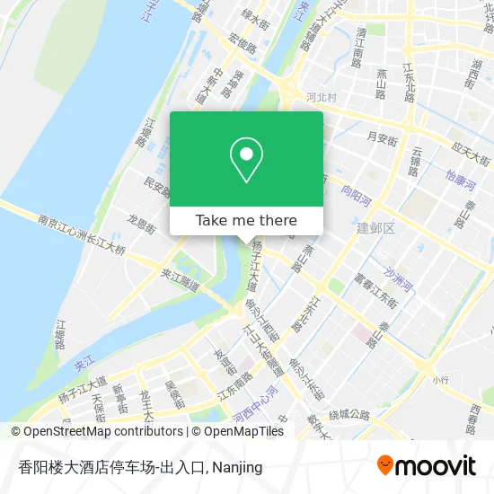 香阳楼大酒店停车场-出入口 map