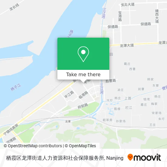 栖霞区龙潭街道人力资源和社会保障服务所 map