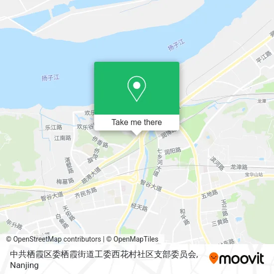 中共栖霞区委栖霞街道工委西花村社区支部委员会 map