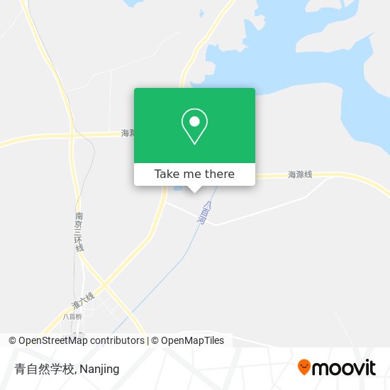 青自然学校 map