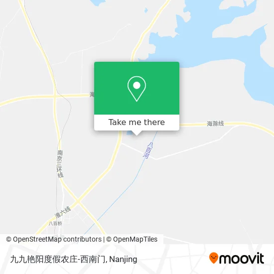 九九艳阳度假农庄-西南门 map