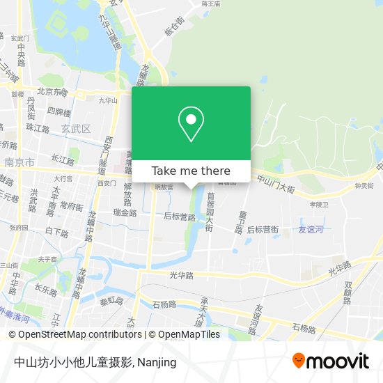 中山坊小小他儿童摄影 map