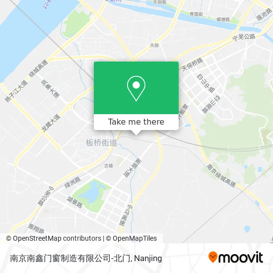 南京南鑫门窗制造有限公司-北门 map