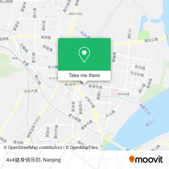4x4健身俱乐部 map