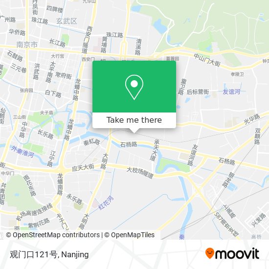 观门口121号 map