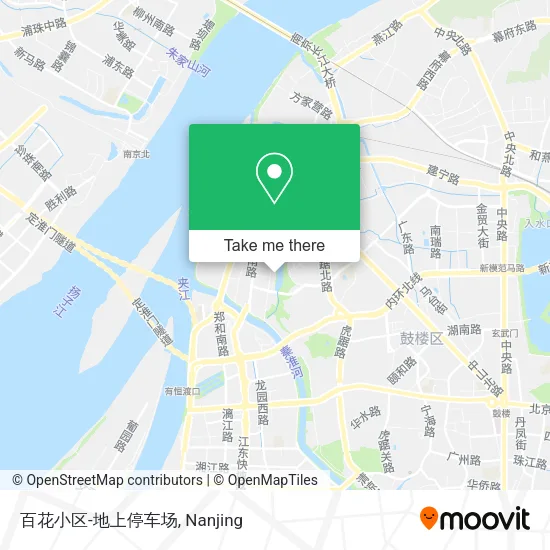 百花小区-地上停车场 map