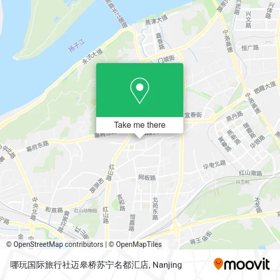哪玩国际旅行社迈皋桥苏宁名都汇店 map