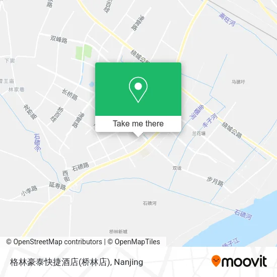 格林豪泰快捷酒店(桥林店) map
