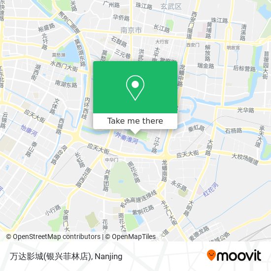 万达影城(银兴菲林店) map