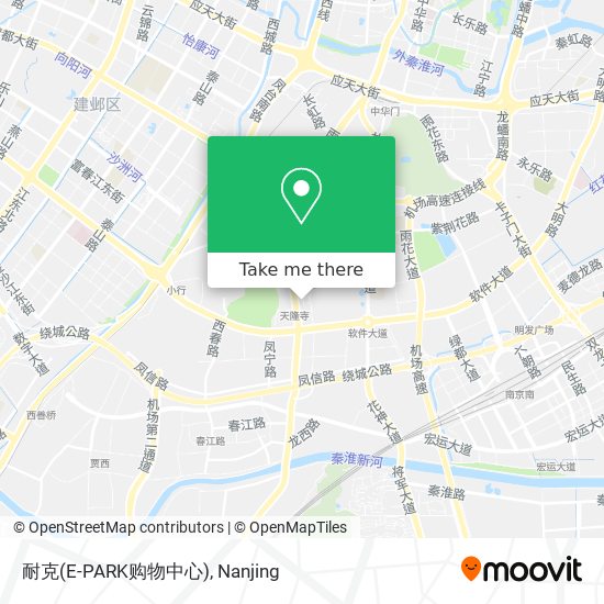 耐克(E-PARK购物中心) map