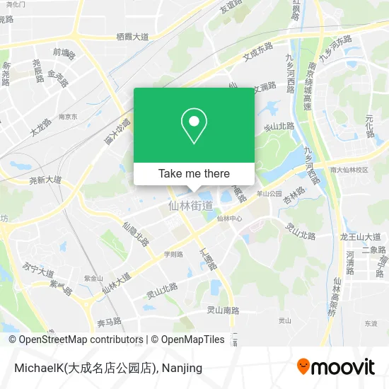 MichaelK(大成名店公园店) map