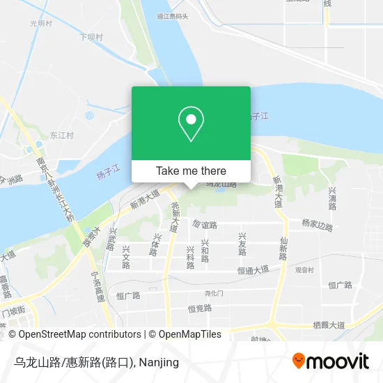 乌龙山路/惠新路(路口) map
