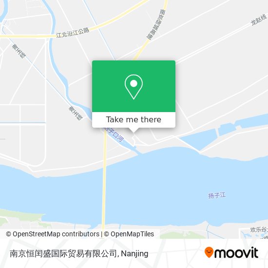 南京恒闰盛国际贸易有限公司 map