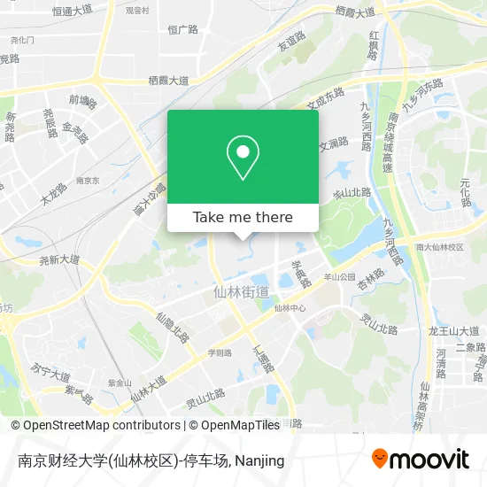 南京财经大学(仙林校区)-停车场 map