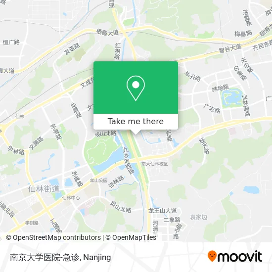 南京大学医院-急诊 map