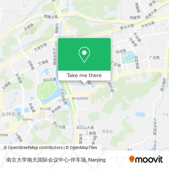 南京大学南大国际会议中心-停车场 map