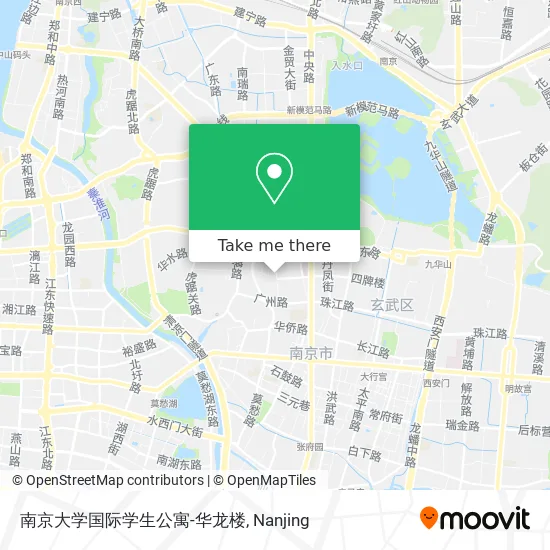 南京大学国际学生公寓-华龙楼 map
