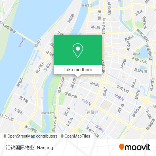 汇锦国际物业 map