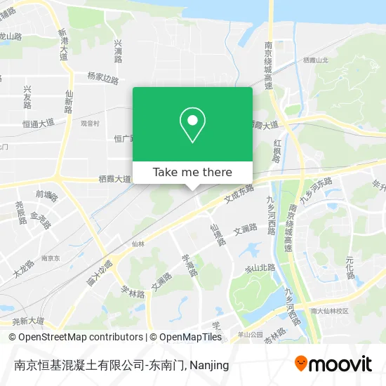 南京恒基混凝土有限公司-东南门 map