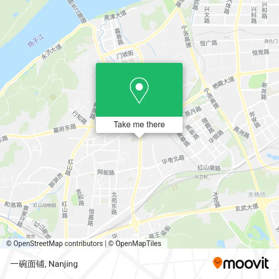 一碗面铺 map