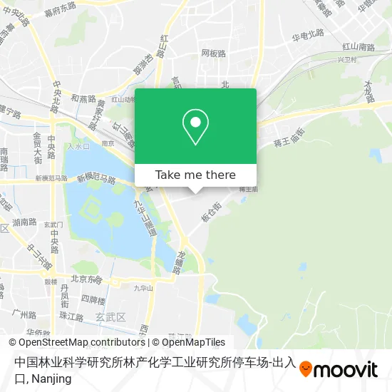 中国林业科学研究所林产化学工业研究所停车场-出入口 map