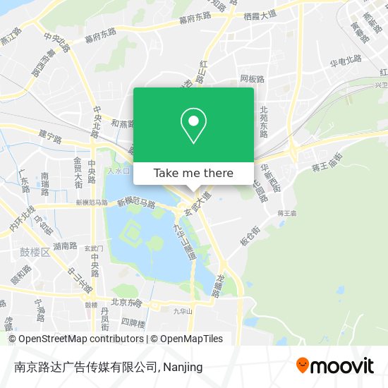 南京路达广告传媒有限公司 map