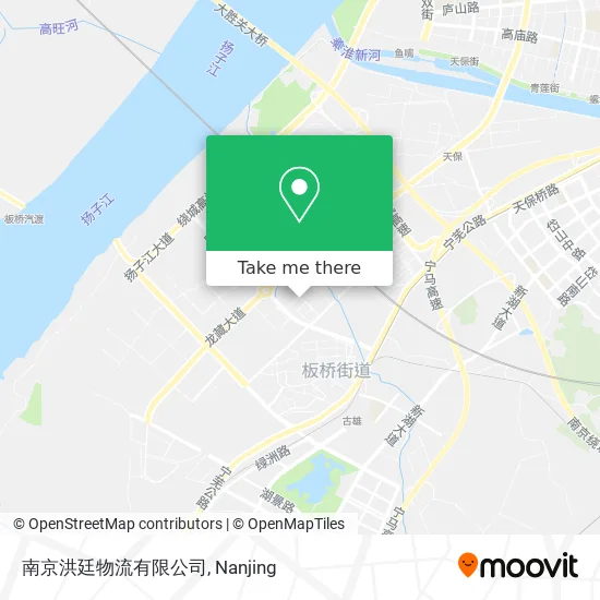 南京洪廷物流有限公司 map