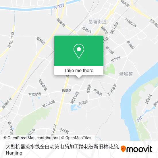 大型机器流水线全自动第电脑加工踏花被新旧棉花胎 map