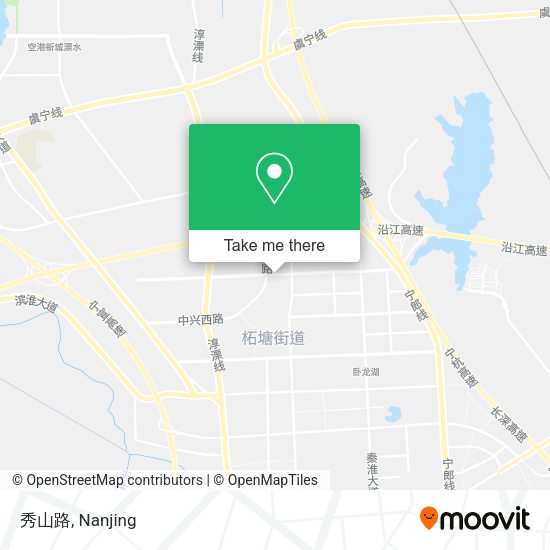 秀山路 map