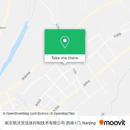 南京凯沃茨流体控制技术有限公司-西南1门 map