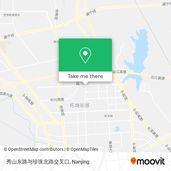 秀山东路与珍珠北路交叉口 map
