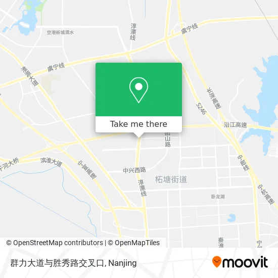 群力大道与胜秀路交叉口 map