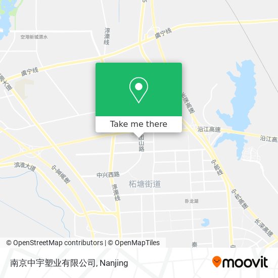 南京中宇塑业有限公司 map