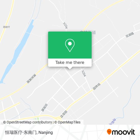 恒瑞医疗-东南门 map