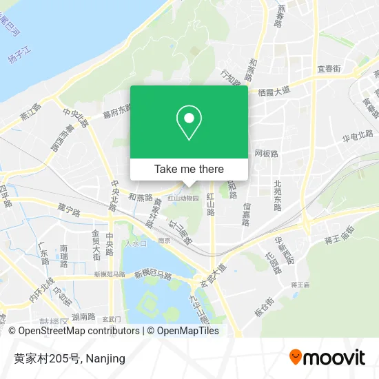 黄家村205号 map