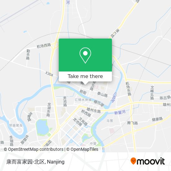 康而富家园-北区 map