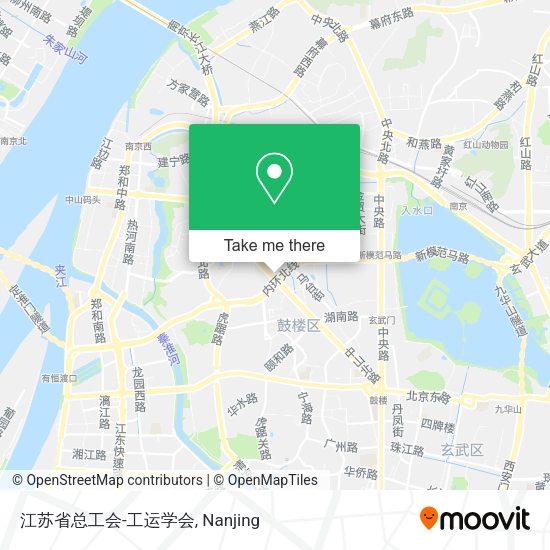 江苏省总工会-工运学会 map