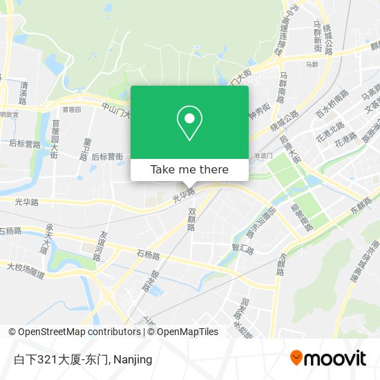 白下321大厦-东门 map