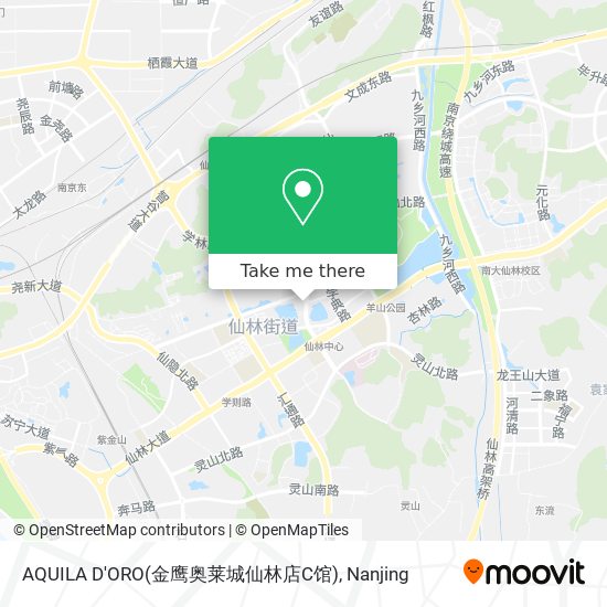 AQUILA D'ORO(金鹰奥莱城仙林店C馆) map