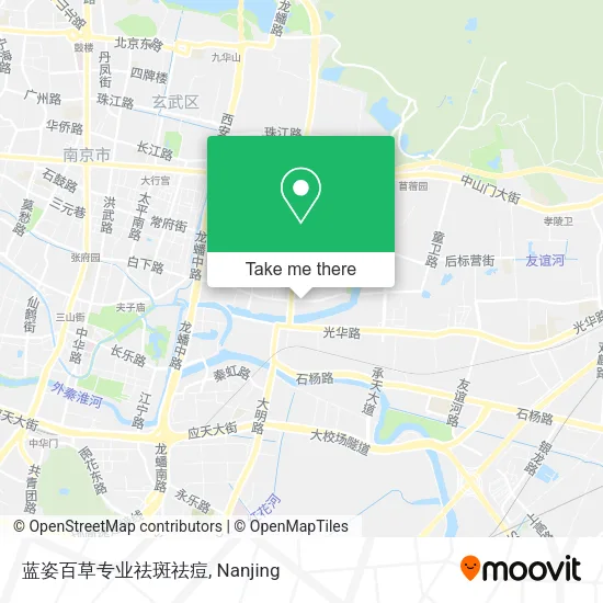 蓝姿百草专业祛斑祛痘 map