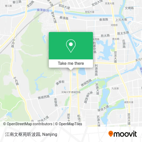 江南文枢苑听波园 map