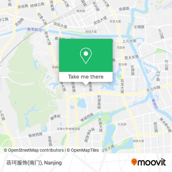 蓓珂服饰(南门) map